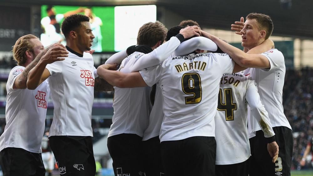Derby County Logo Transparent - Derby County 4 Wolves 2: Martin at the double in ...