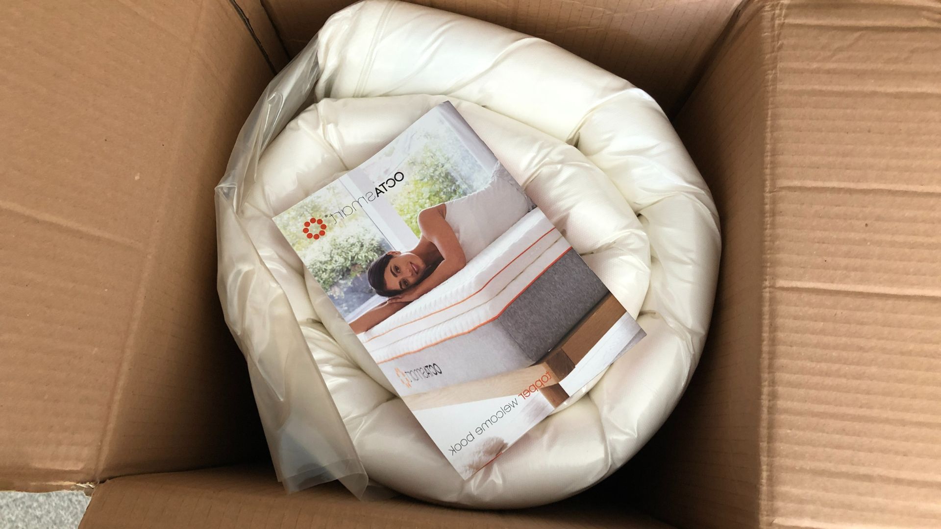 Octasmart Deluxe Mattress Topper review 2024 Tom's Guide