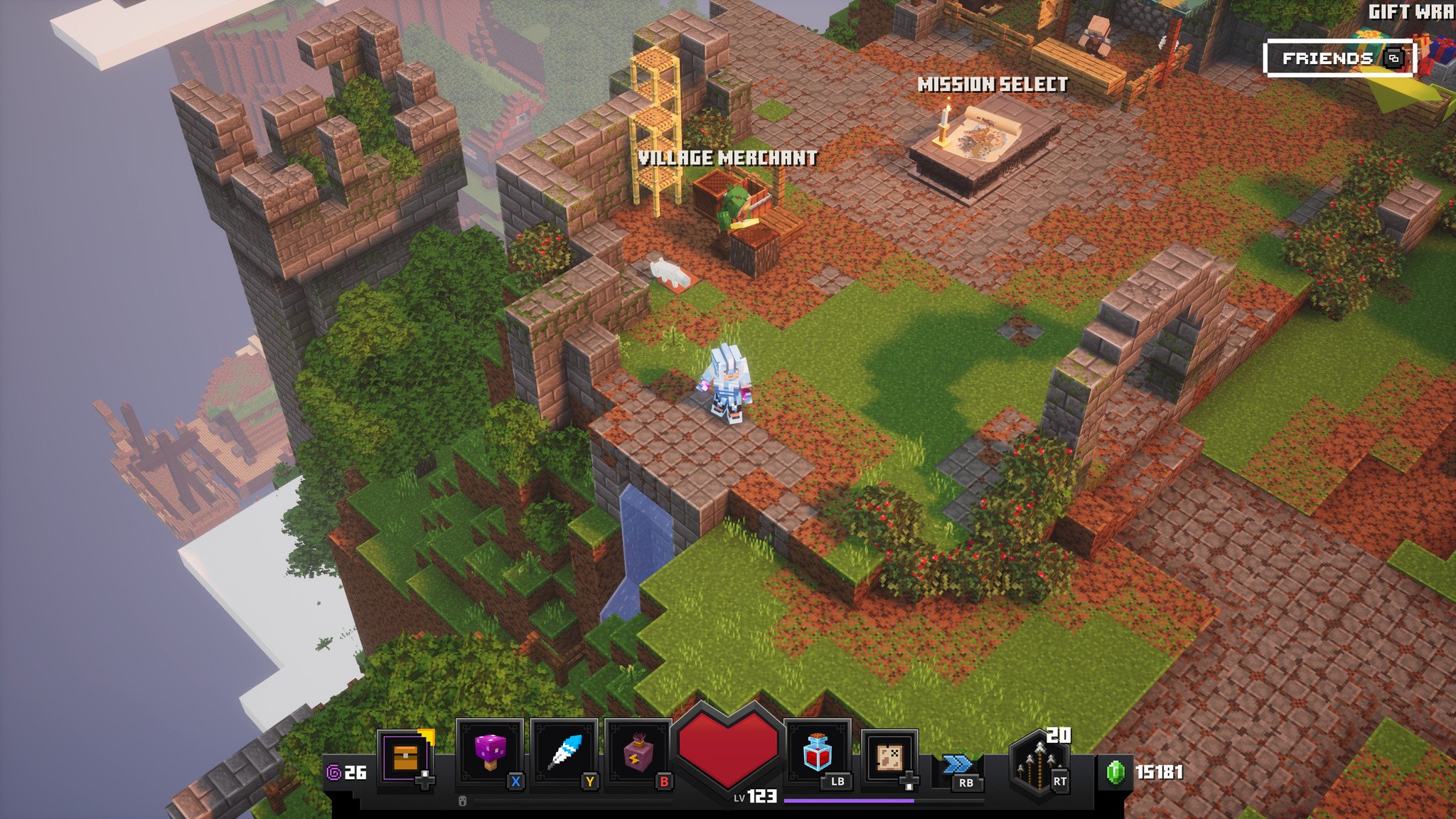 Minecraft Dungeons guide How to use the new Village Merchant vendor Windows Central