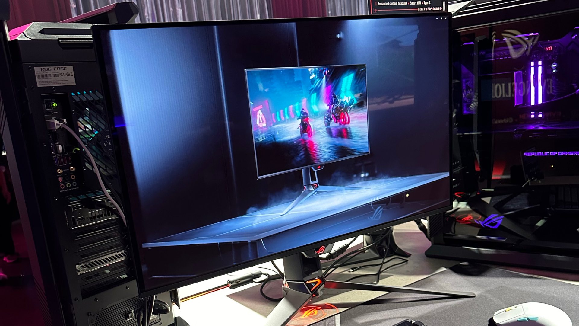 Stunning 240Hz 32inch 4K OLED monitor is star of Asus's