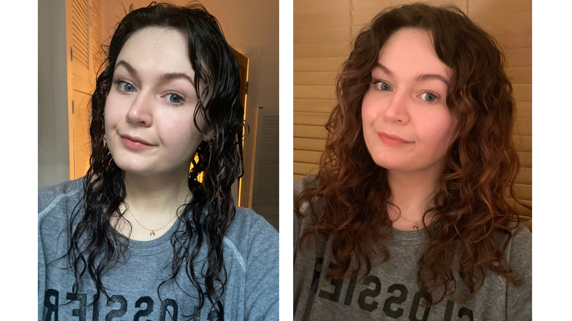 How to blow dry curly hair for shiny and defined curls…