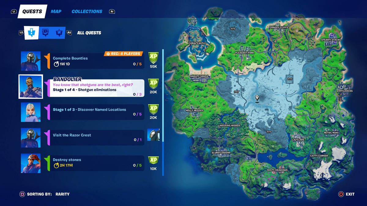 Fortnite Week 1 quests How to clear all of the Epic Quests in Season 5