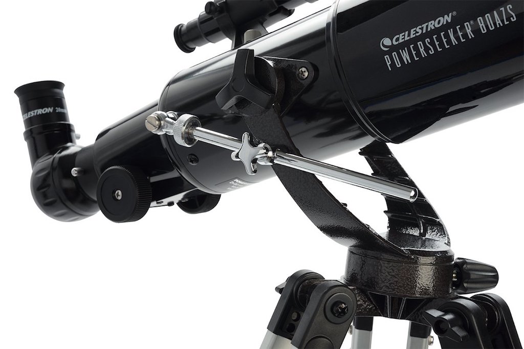 Celestron PowerSeeker 80AZS telescope Full review Space