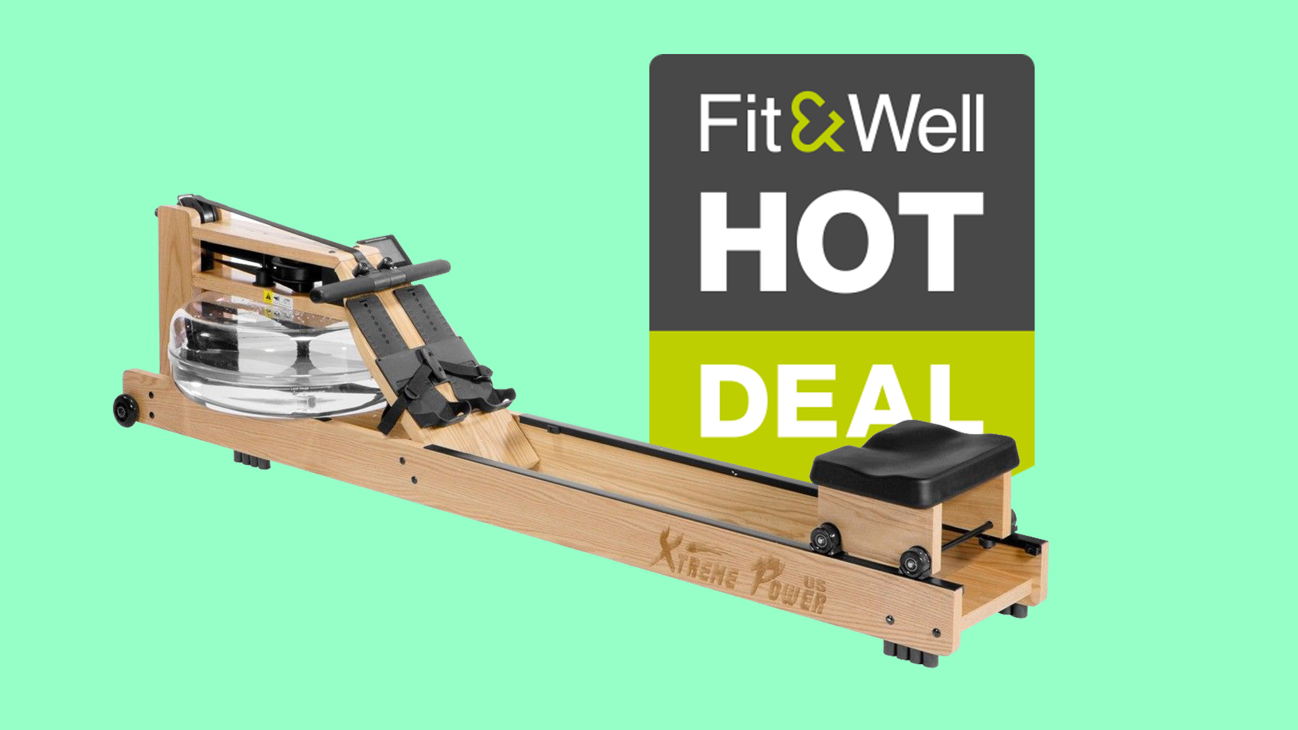 Rowing machine deal Save almost 3000 on the Xtremepower water rower at Walmart! Fit&Well