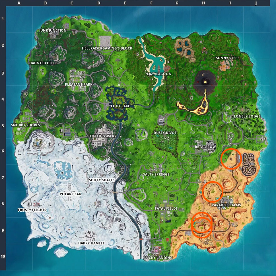 Fortnite Pepper locations Where to find Fortnite Peppers and how to
