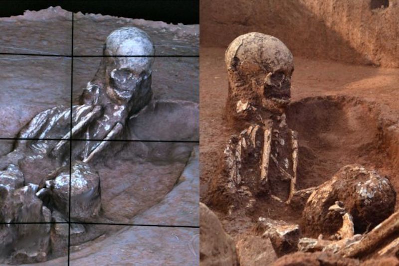 The Cave2 simulation also records a timeline that can be stepped forward or back to show the state of the excavations at any time, and which will be updated as the digs and discoveries at the Plain of Jars continue at Site 1 and other jar sites in the years to come.