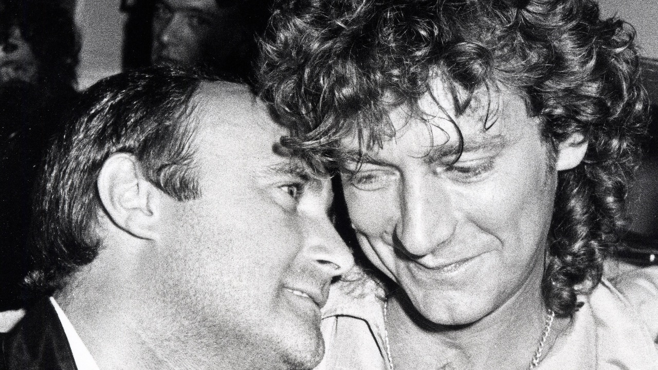 Robert Plant salutes Phil Collins for helping him kiss Led Zeppelin