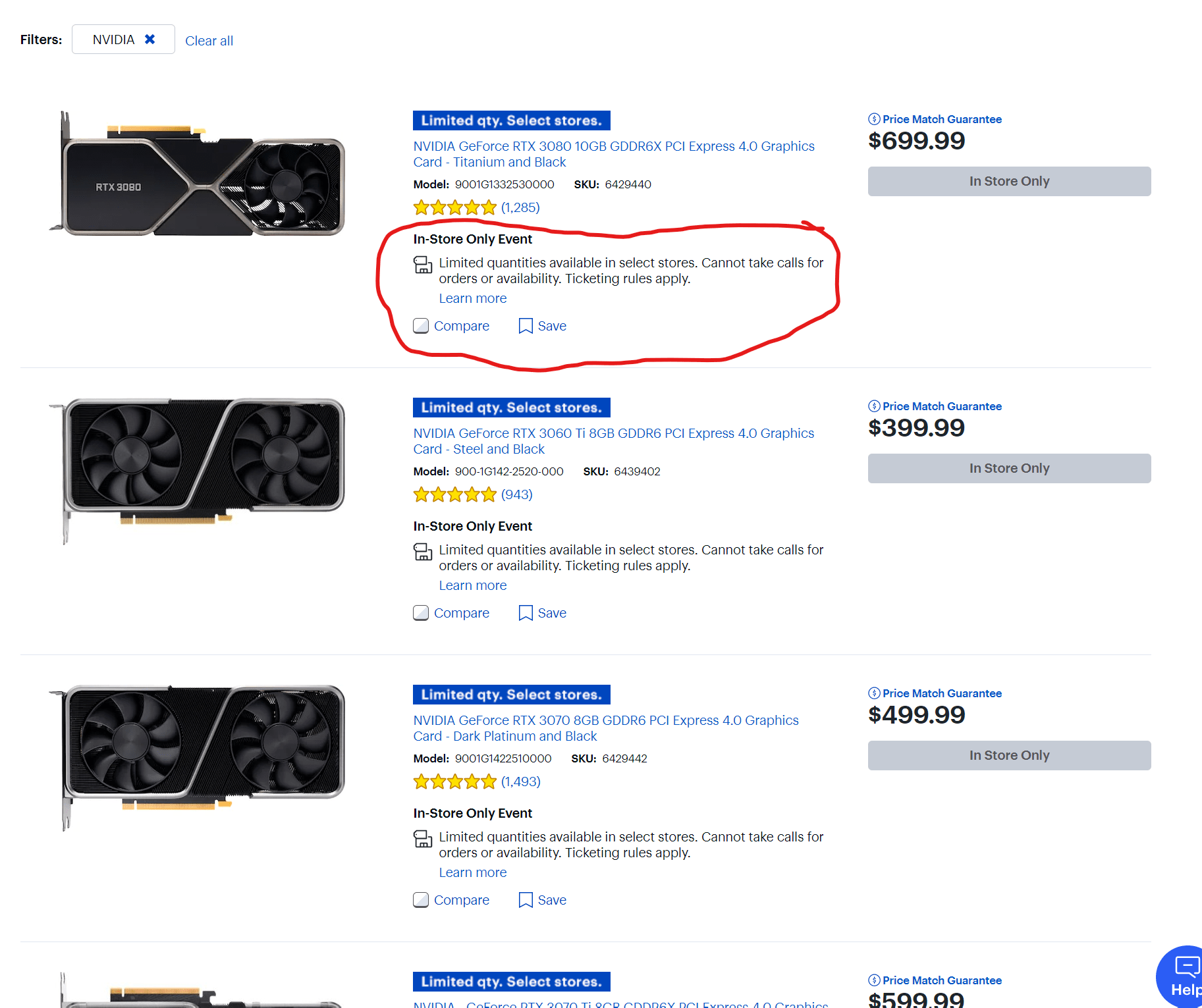 Best Buy to sell RTX 30series cards in stores early Tuesday morning PC Gamer