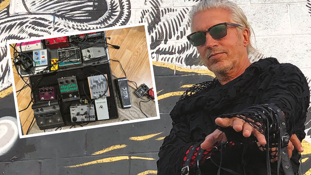 Lynch shows us what’s on his pedalboard