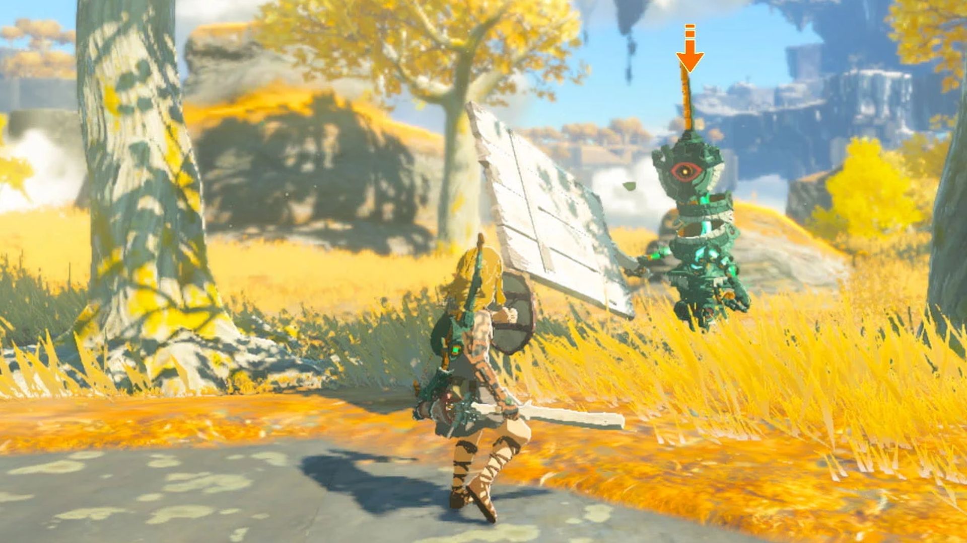 The Legend of Zelda Tears of the Kingdom gameplay…