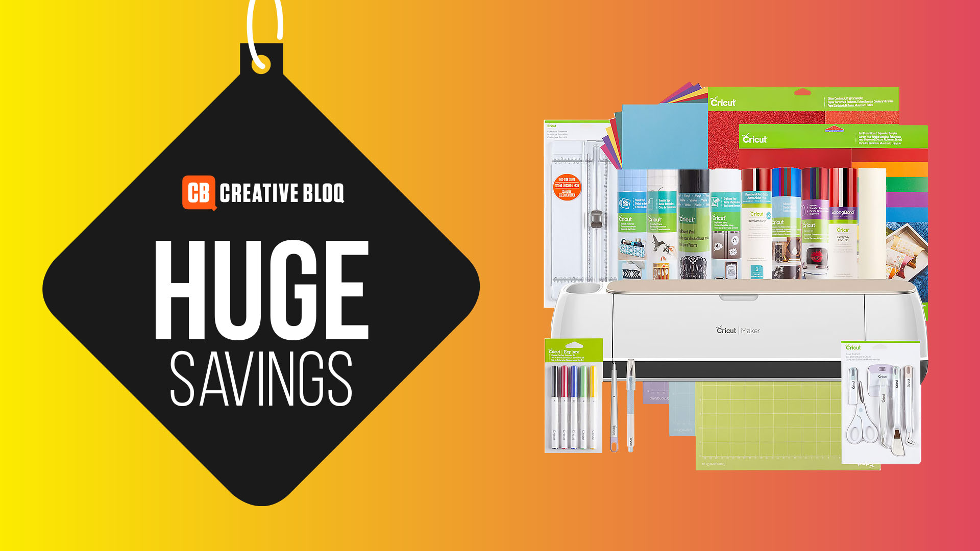 This Cricut Maker Bundle is less than half price Creative Bloq