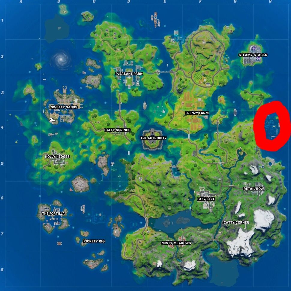 Fortnite Aquaman challenges Where to complete the swimming time trial at Dirty Docks PC Gamer