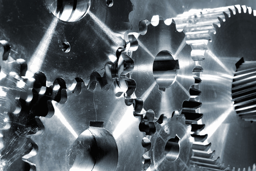 Titanium is a light and strong metal, often used in machinery, tools, sports gear and jewelry.