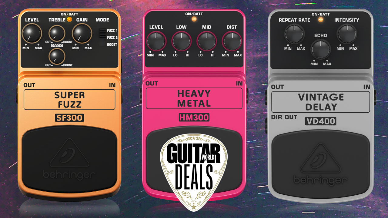 Behringer’s ultra cheap effects pedals are even cheaper on Black Friday