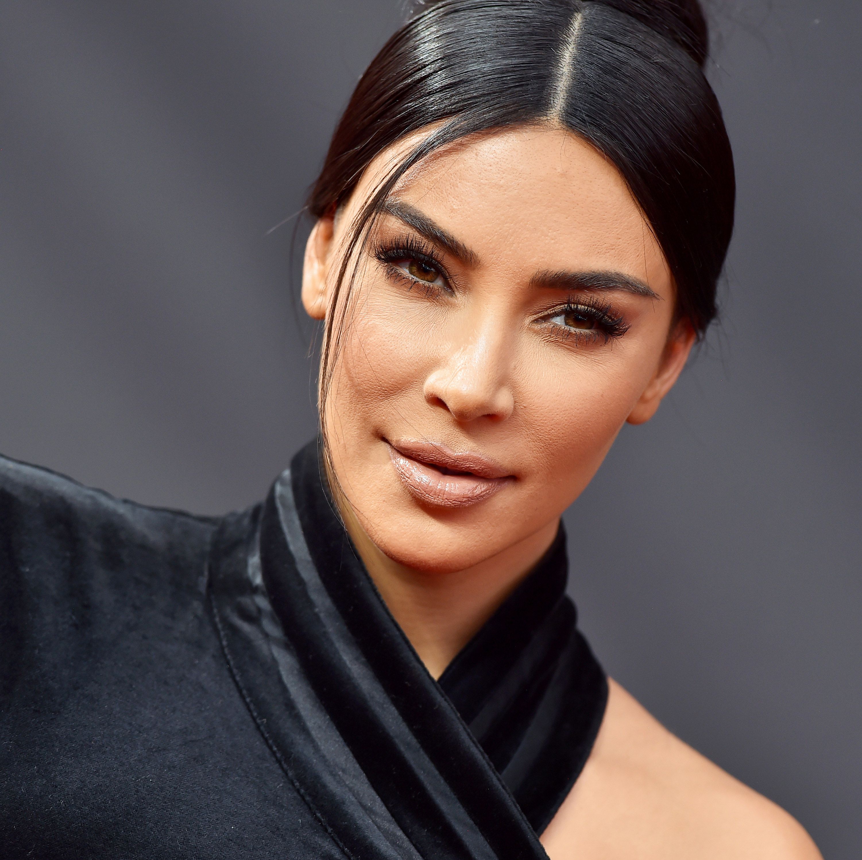 Kim Kardashian Brown Hair