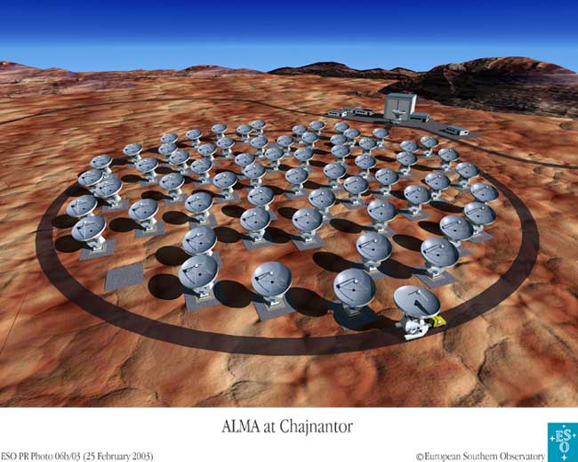 Meet ALMA Amazing Photos from Giant Radio Telescope Space