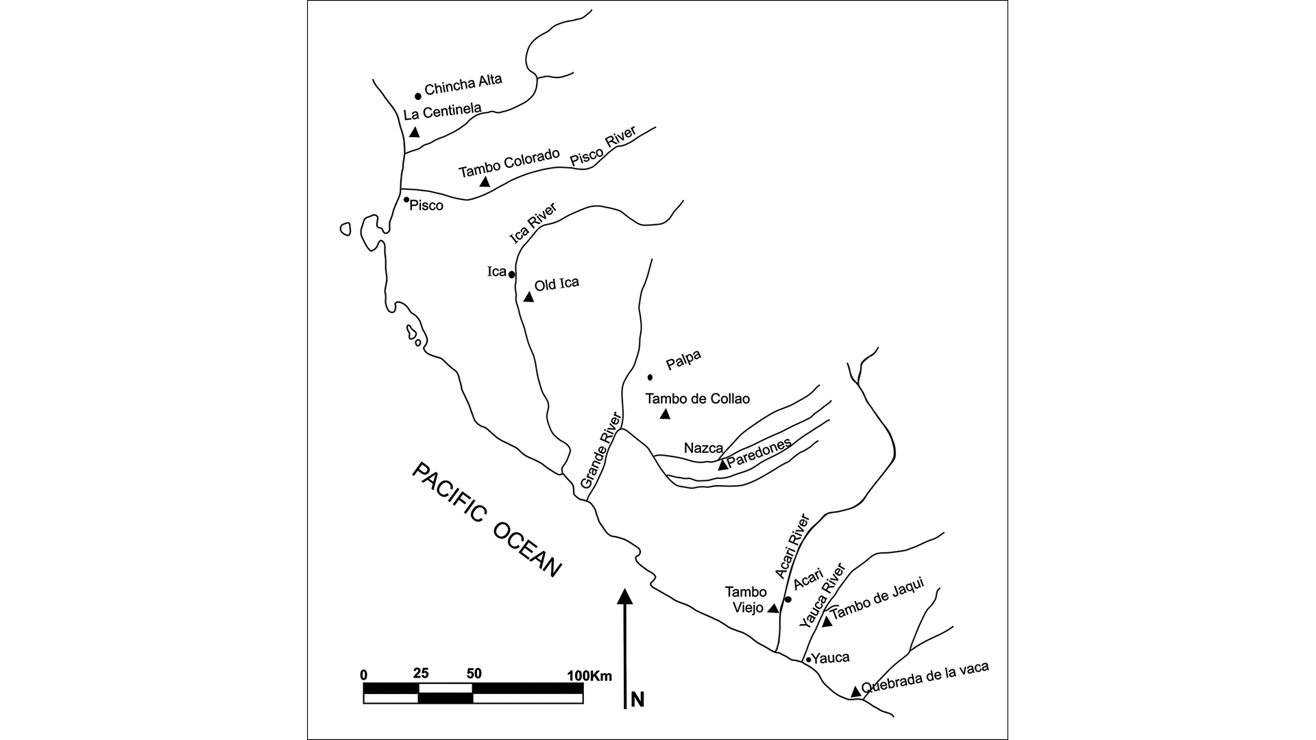 Tambo Viejo, where the llama mummies were found, is located near other Inca sites.