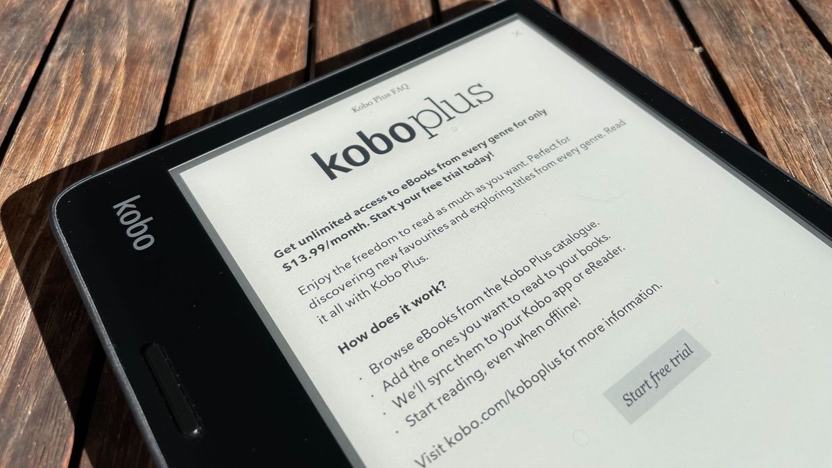 Kobo Plus review Rakuten takes on Amazon's Kindle Unlimited TechRadar