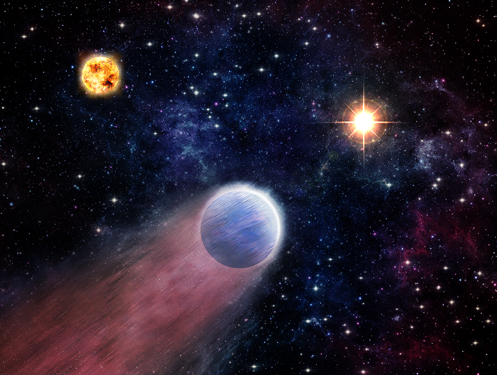 BlackHole Bursts Turn 'MiniNeptunes' into Rocky 'Super Earths' Space