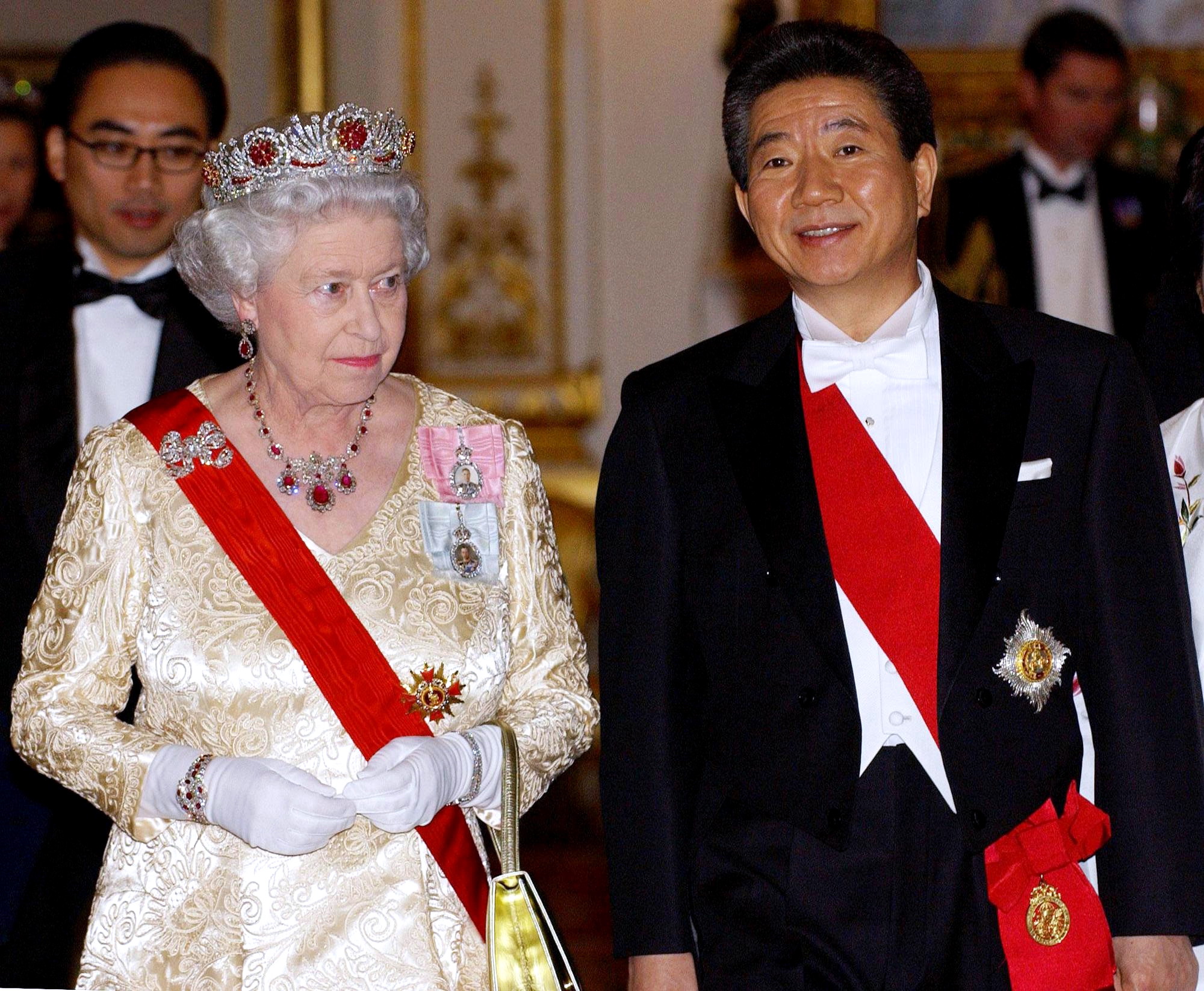 The Queen ruby tiara hidden meaning and why it was banned in the US