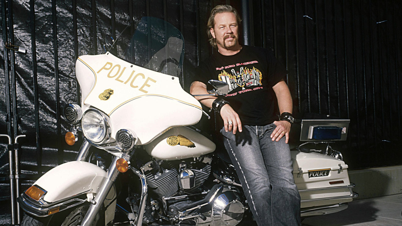 Metallica’s James Hetfield sold his motorbike for health reasons Louder