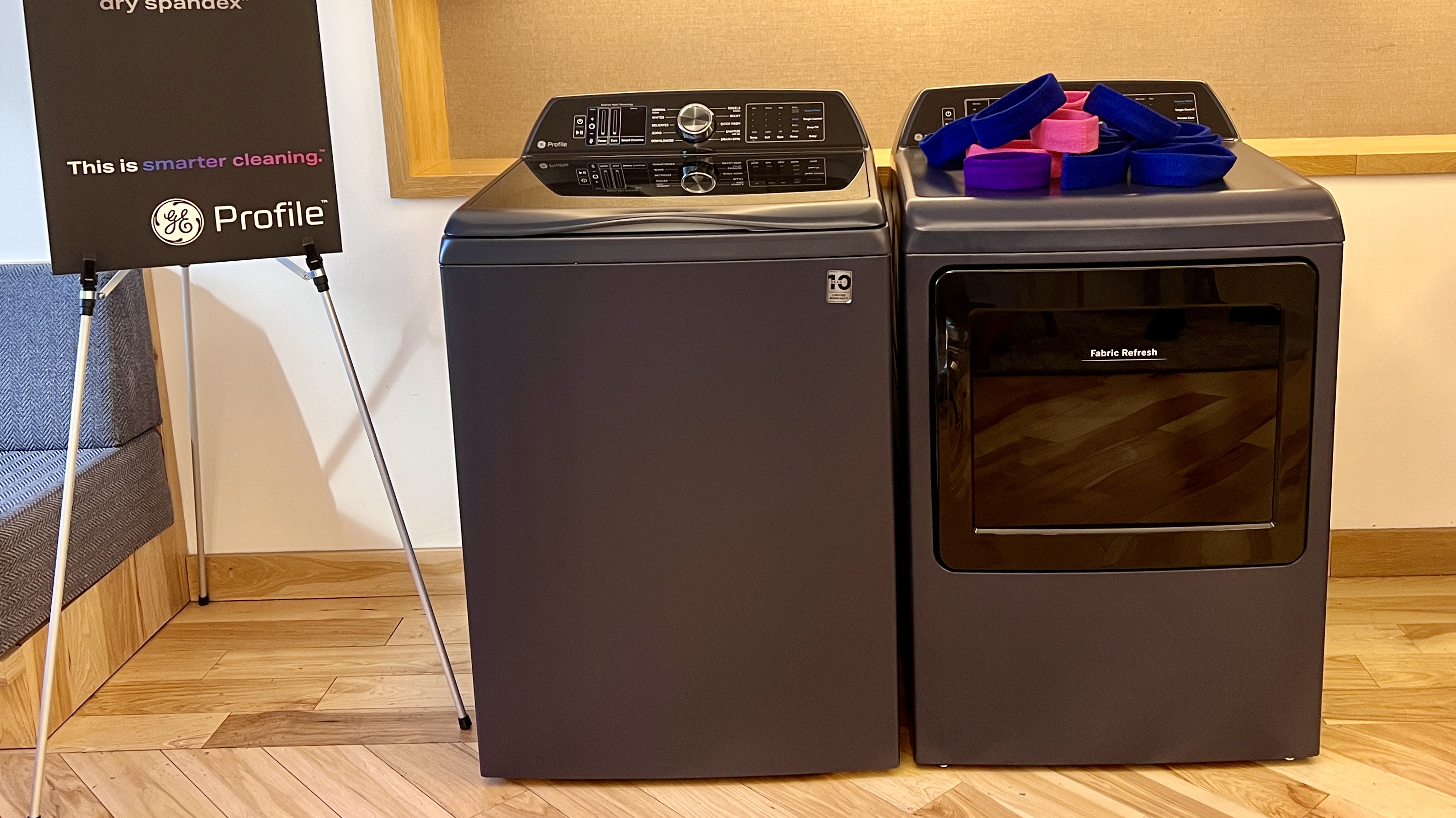 'Alexa, remove wine stains.' This new washing machine is that smart