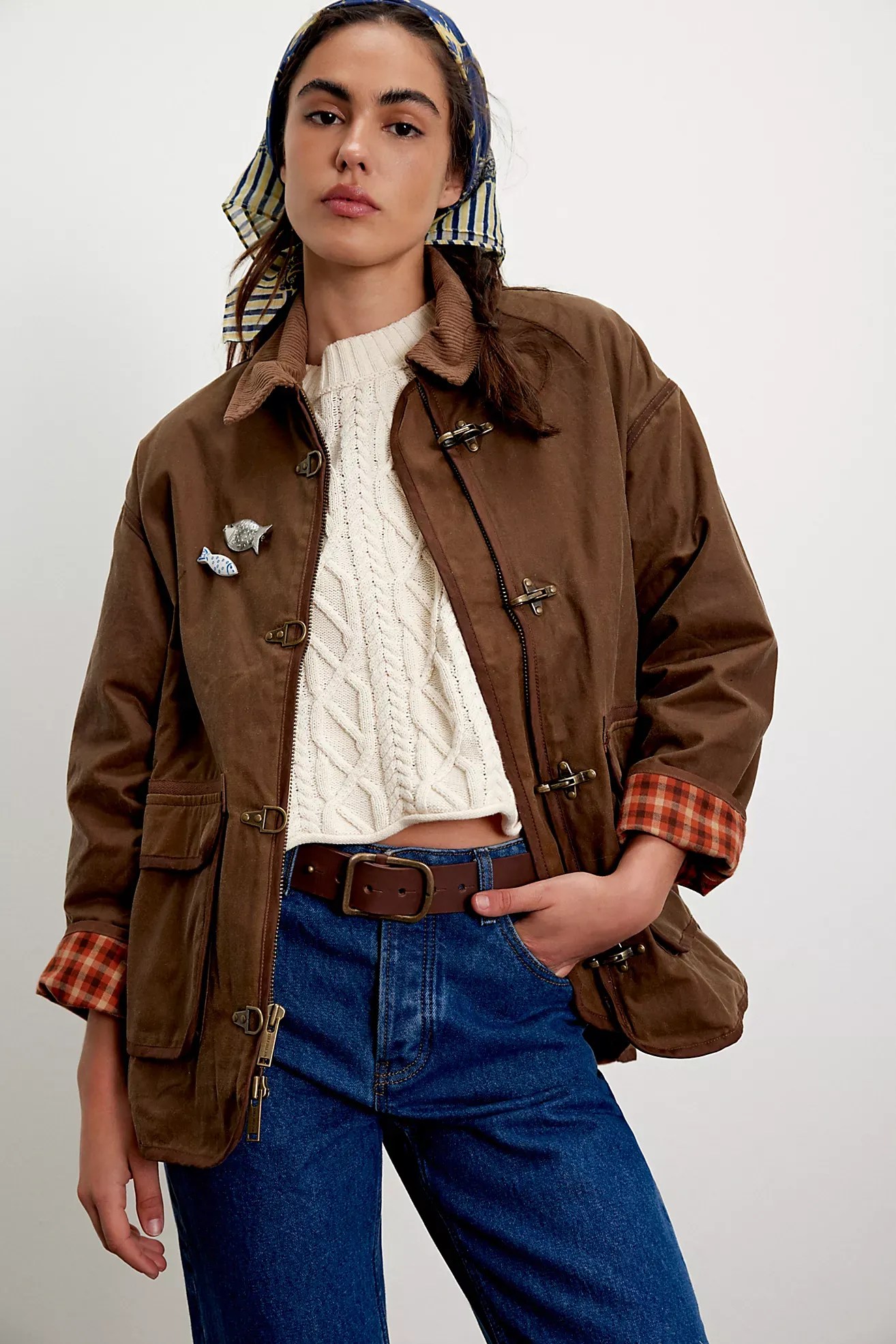 We the Free Heritage Wax Duffle Coat