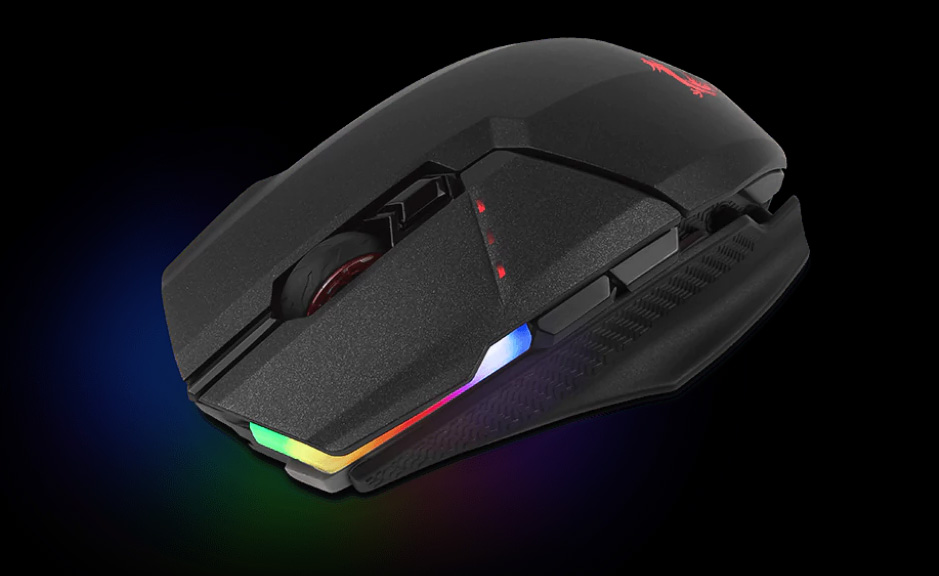 Interchangeable parts let you customize MSI’s latest mice for either