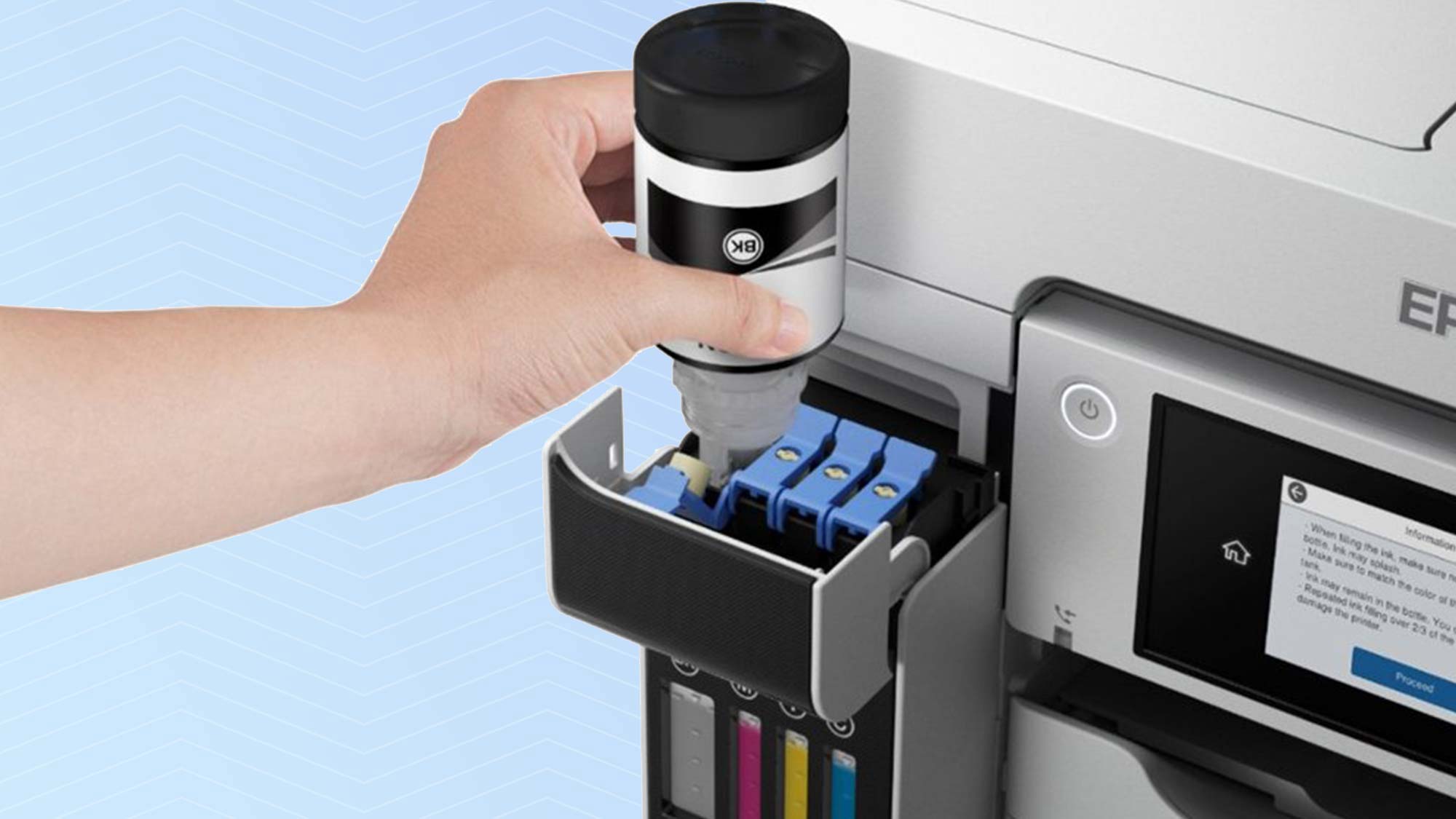 Epson EcoTank Pro ET5850 review Tom's Guide