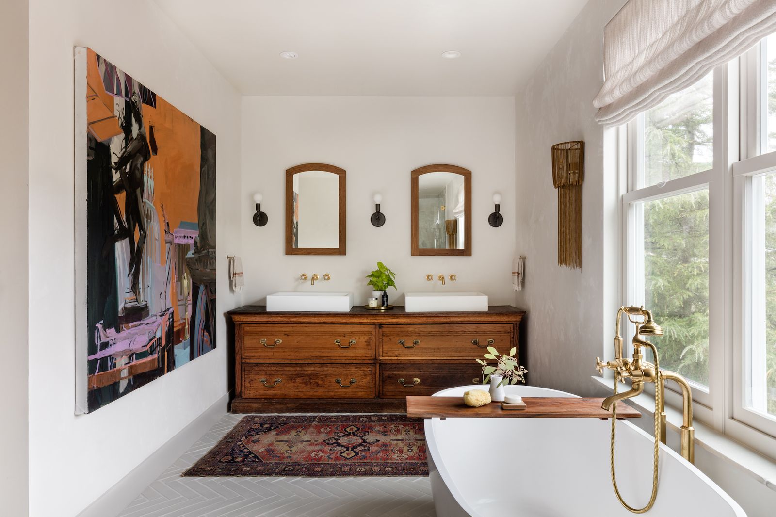 Farmhouse bathroom ideas 34 rustic bathrooms Homes & Gardens