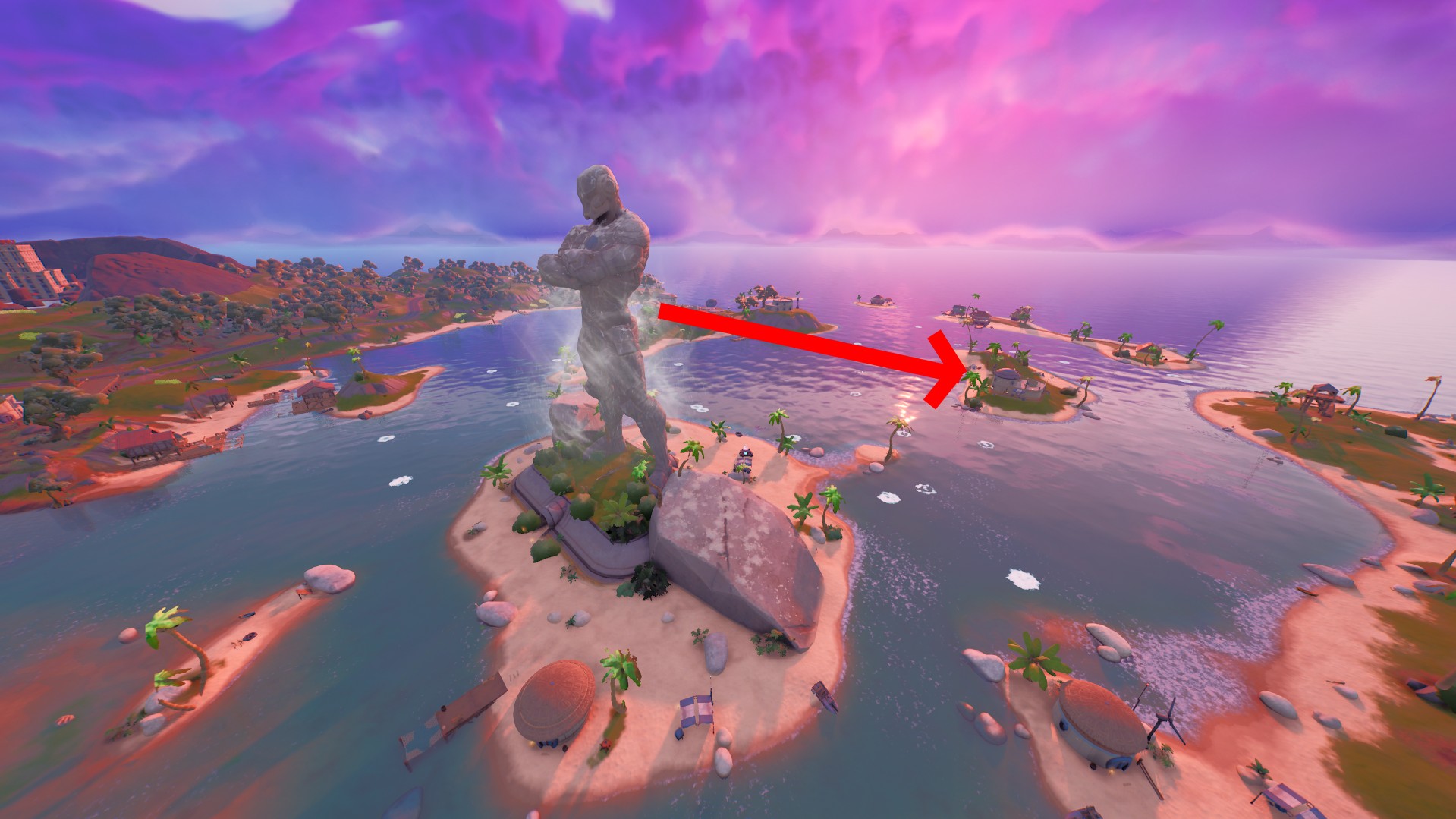 Where to find Mighty Monument, Sanctuary, and a Seven Outpost in