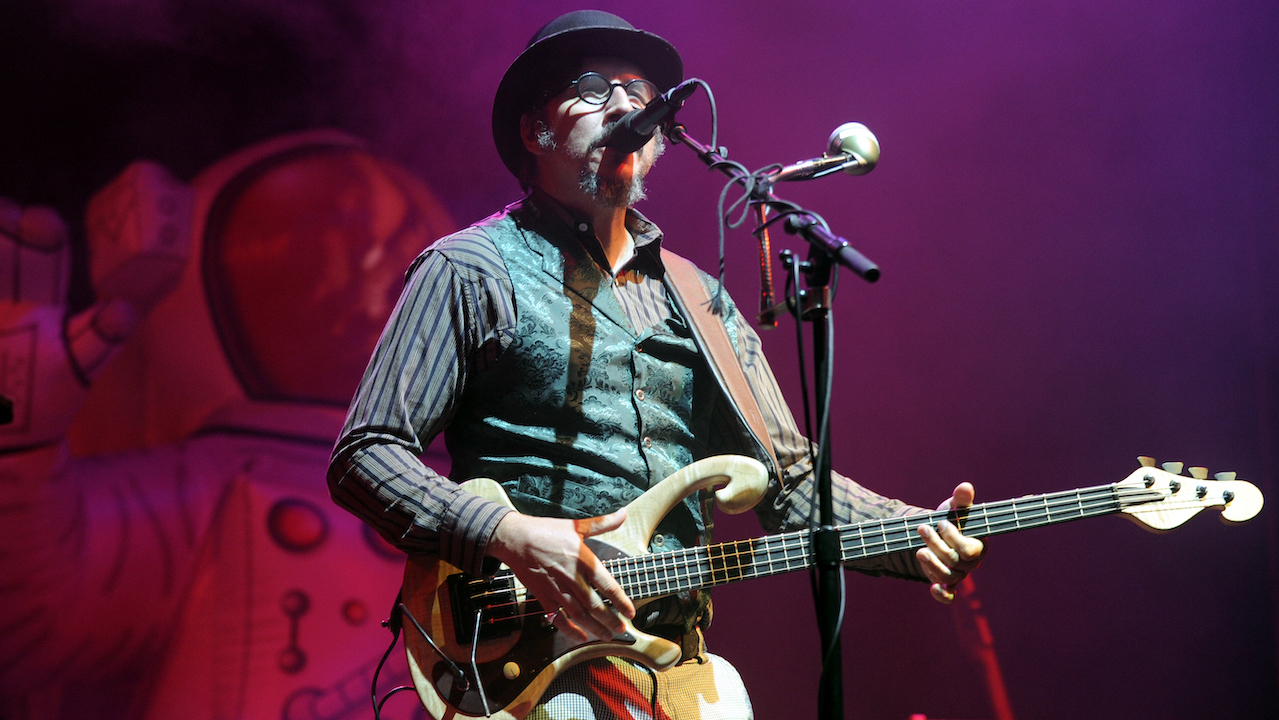 Les Claypool on the story behind his Pachyderm bass Guitar World