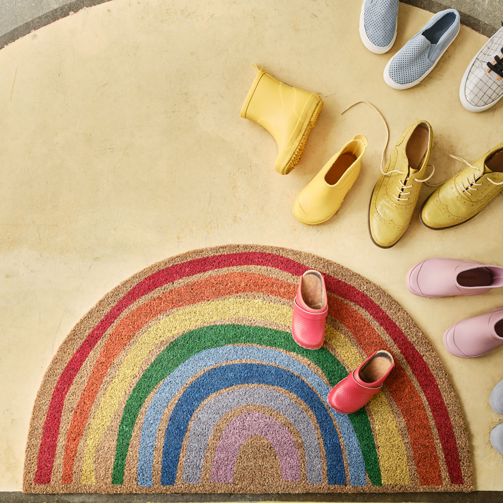 New IKEA and B&M rainbow doormats are giving shoppers beaming smiles