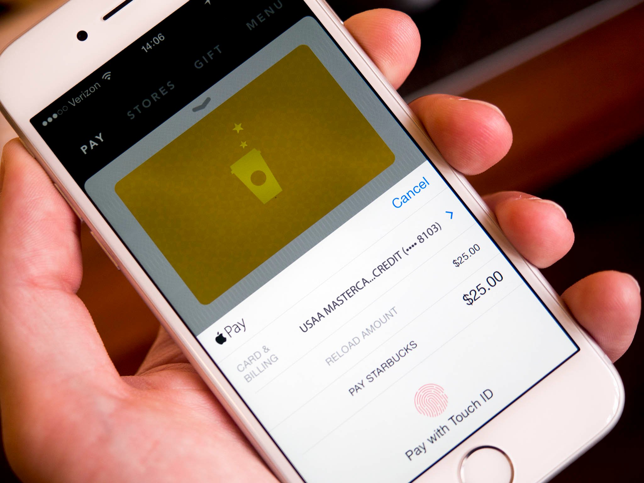 Your Starbucks card can now be reloaded with Apple Pay iMore