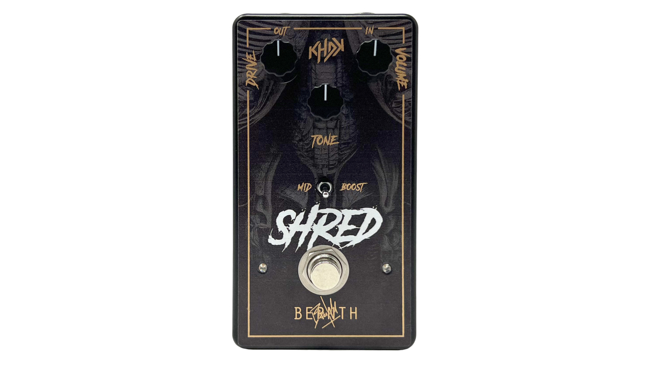 KHDK launches Shred signature pedal for Bernth Brodtrager, complete with “magic frequency” mid