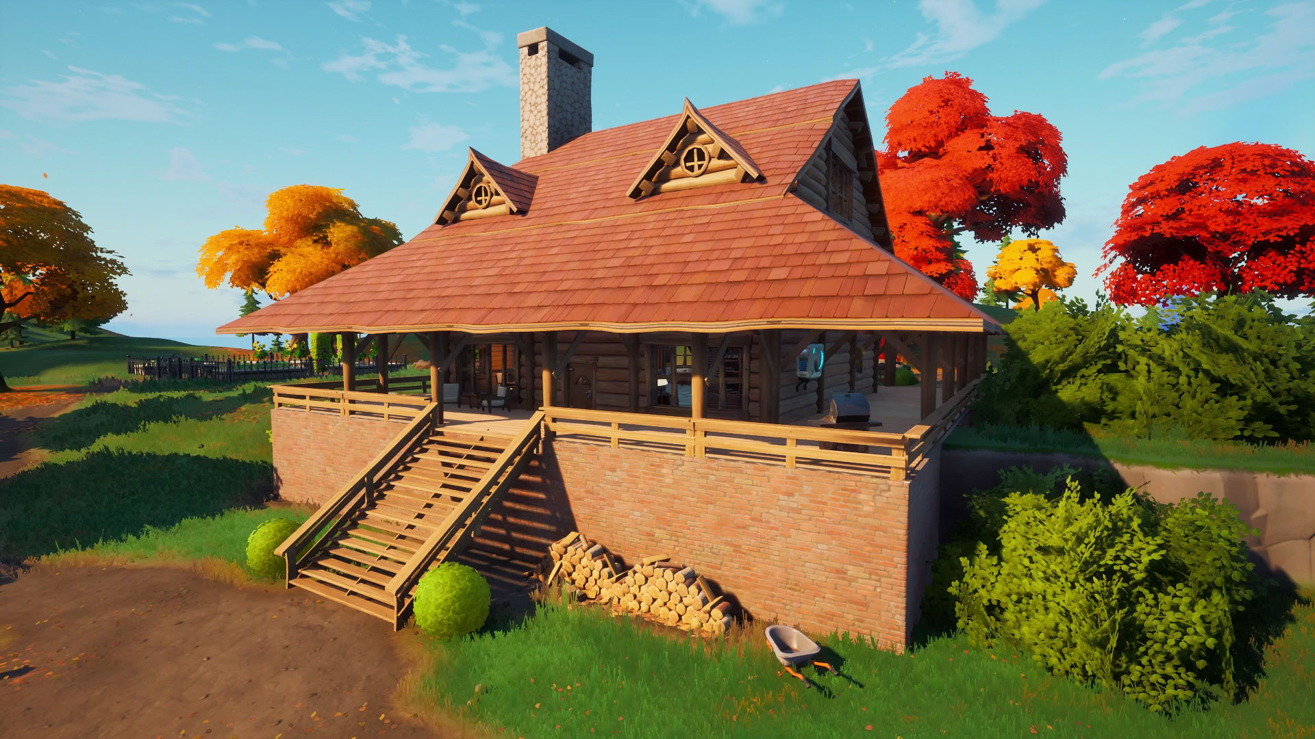 Fortnite Tony Stark's Hidden Lake House laboratory location Where to