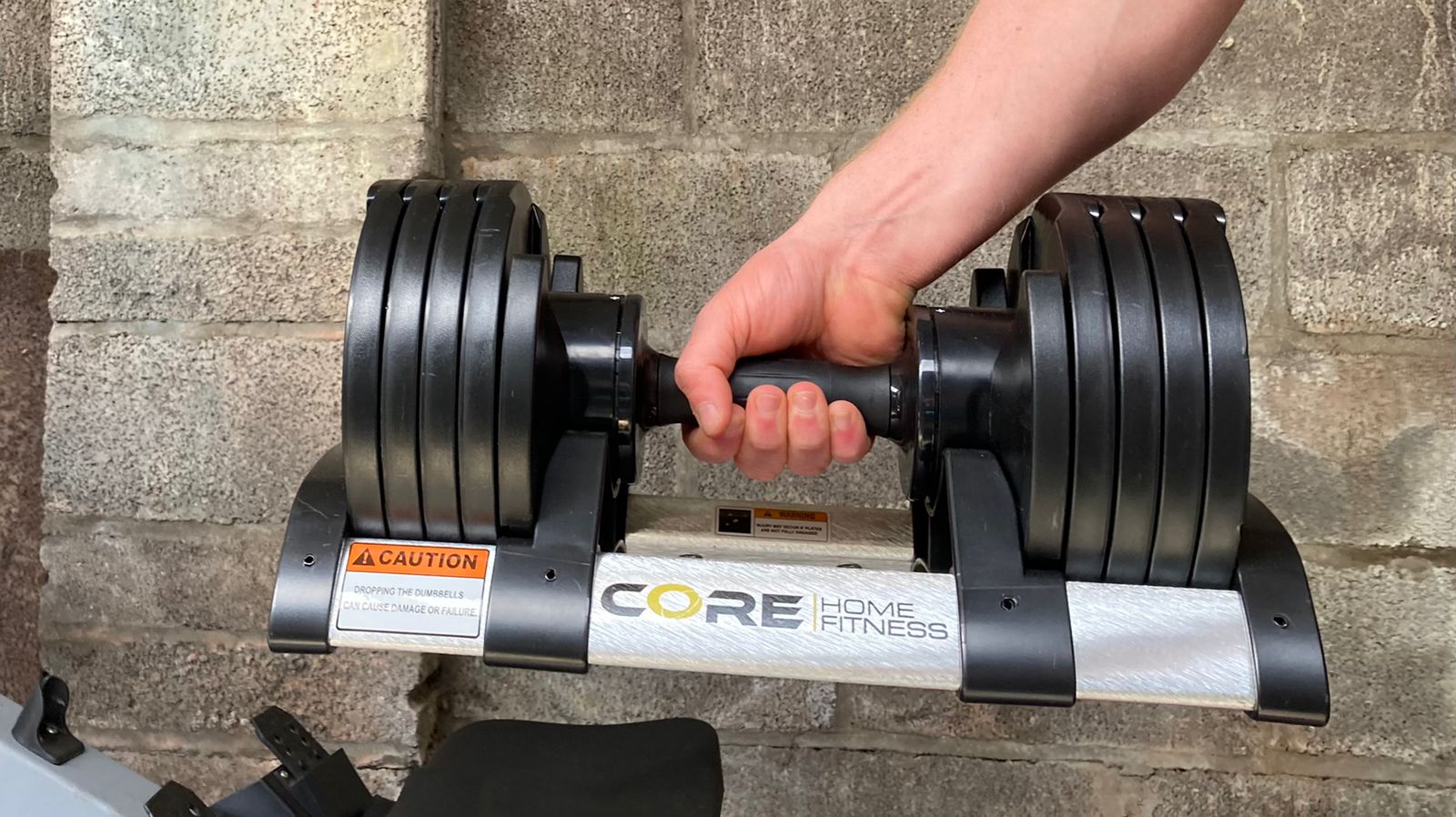 The Core Home Fitness Adjustable Dumbbells are a versatile, affordable and space-efficient home workout tool