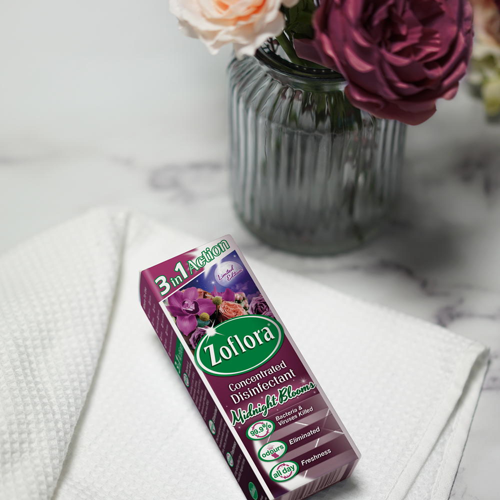 Make space for Zoflora Midnight Blooms the new limited edition scent