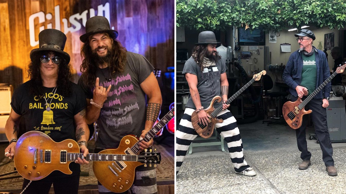 Jason Momoa spent the week jamming Primus tunes with Les Claypool and