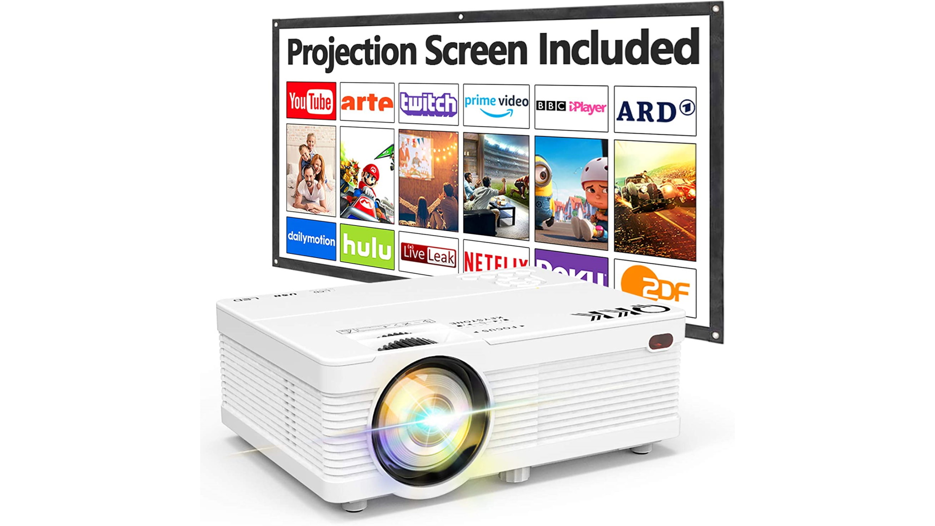Best outdoor projector 2021 get the theater experience outside Real