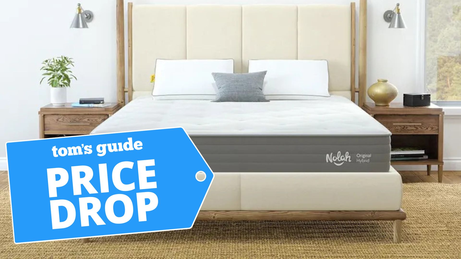 Nolah's bestselling hybrid mattress drops to just 750 for a queen in 50 off preSleep Week