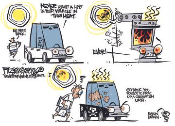 5 scorching cartoons about extreme summer heat | The Week