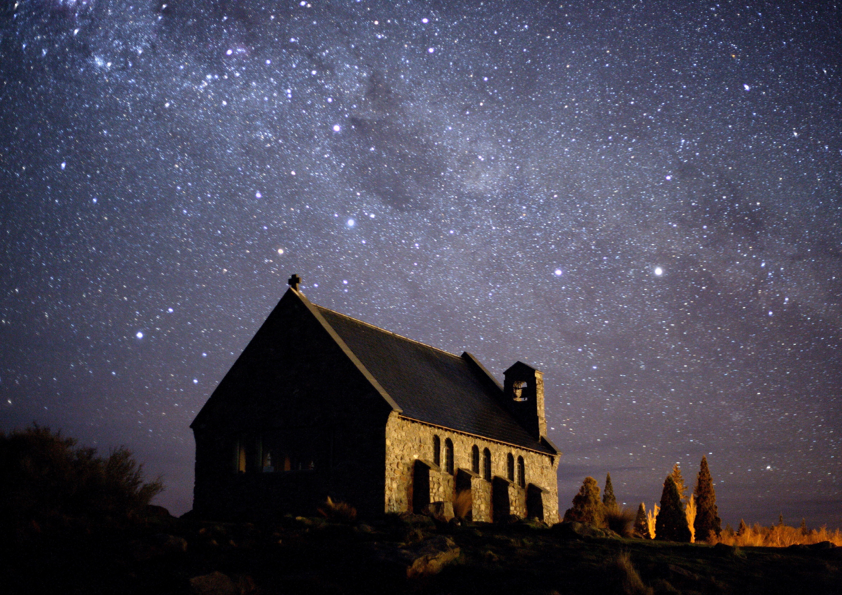 The New Zealand night sky.