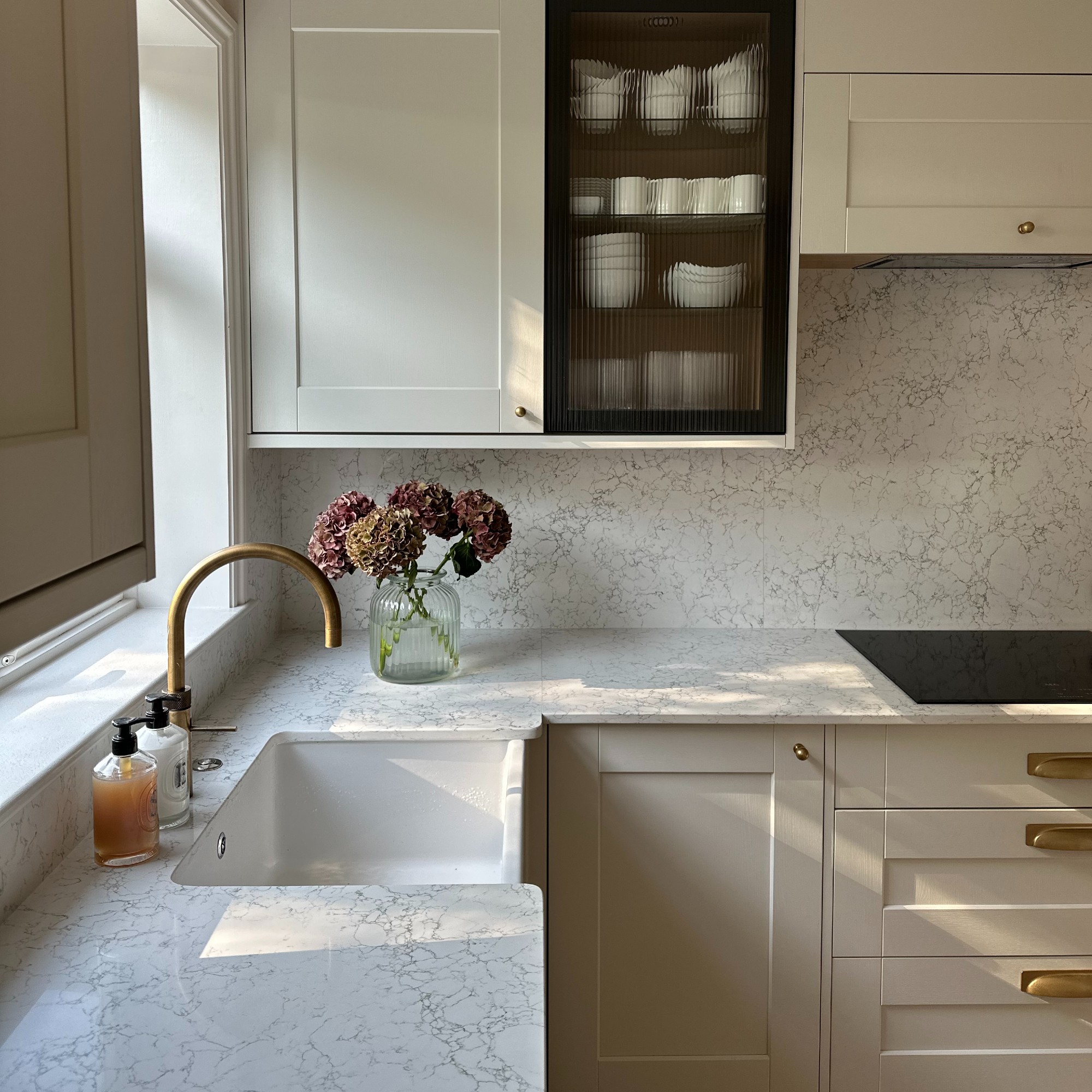 Tan France's alternative kitchen worktop material to marble Ideal Home