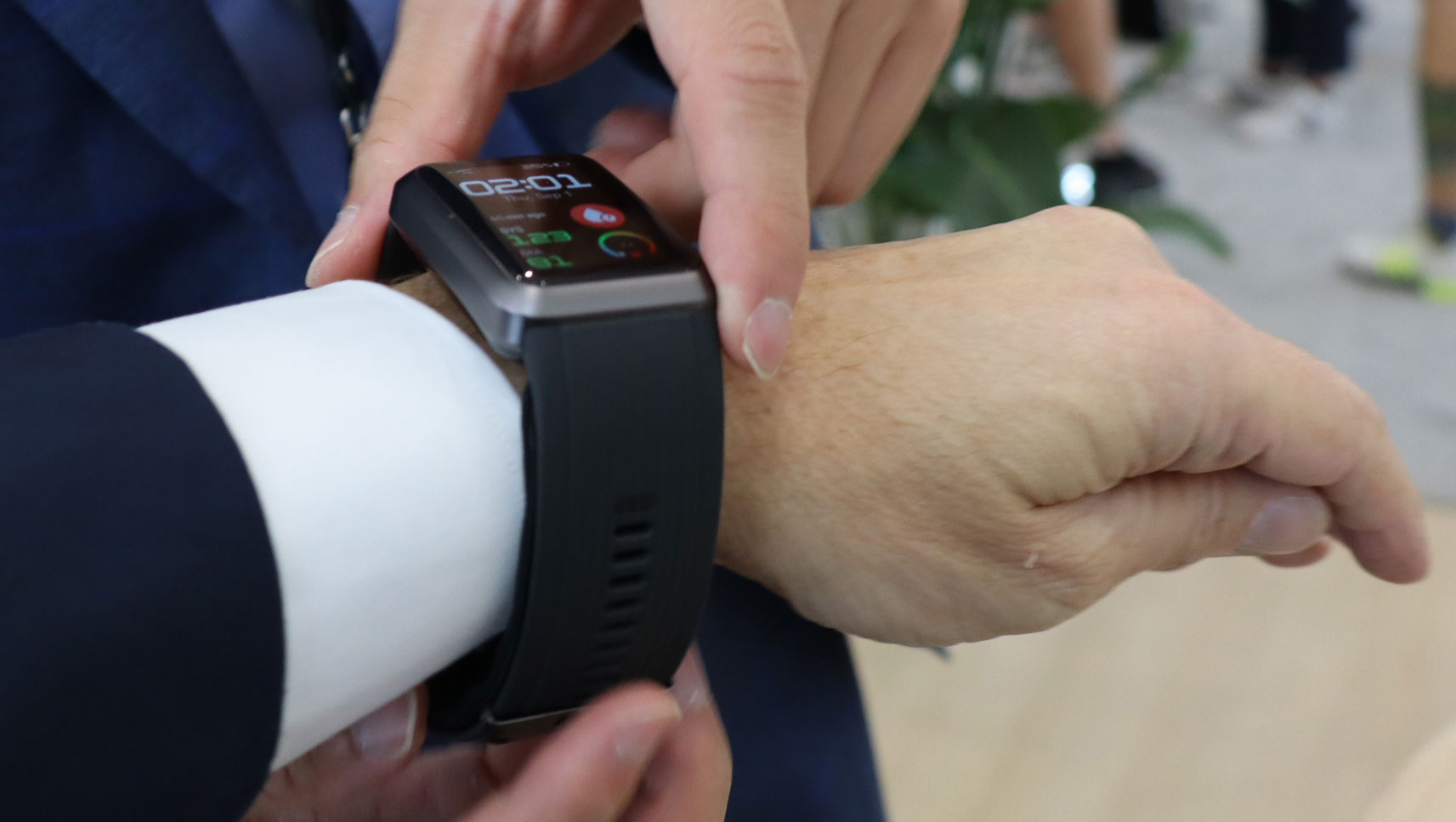 I took my blood pressure with a smartwatch and I want to do it again