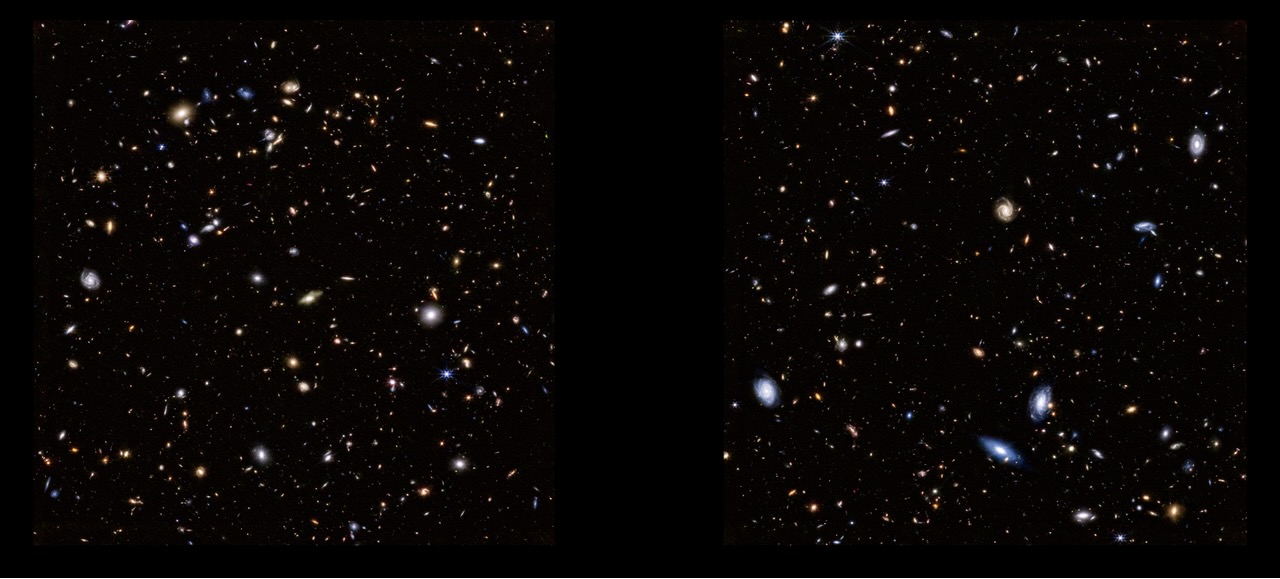 James b Space Telescope eyes Hubble Ultra Deep…