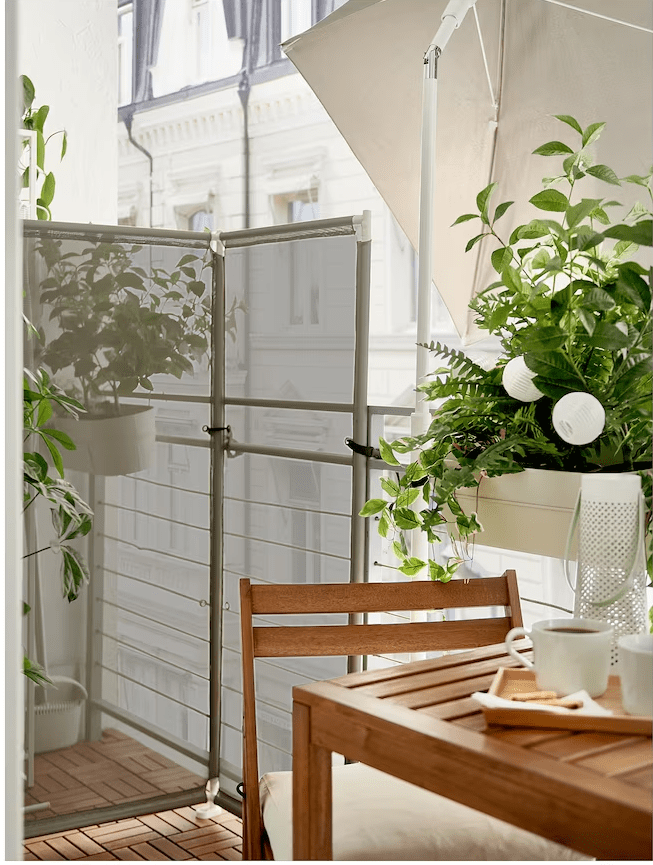 IKEA is nailing the outdoor privacy screen trend Livingetc