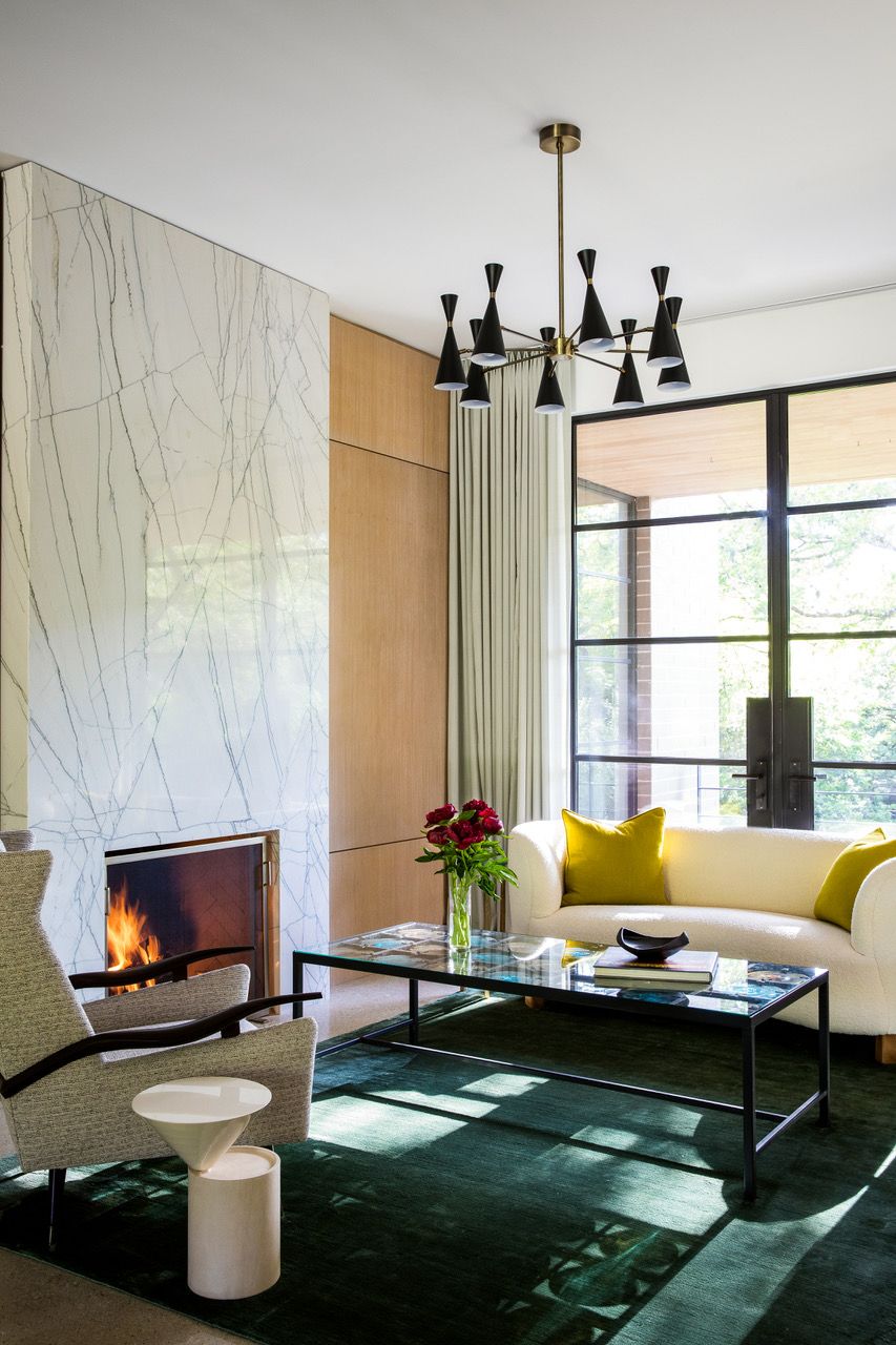 Should a living room rug match your couch or walls? Livingetc