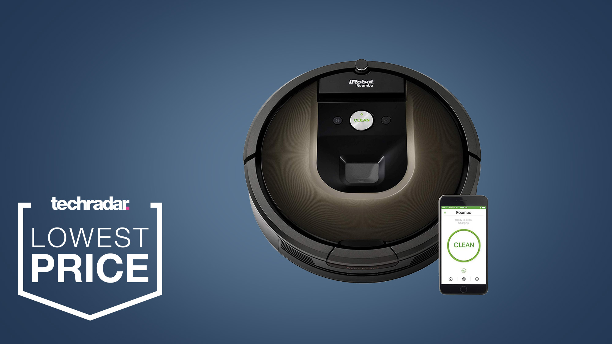 Leave the cleaning to a robot vacuum with this iRobot Roomba deal