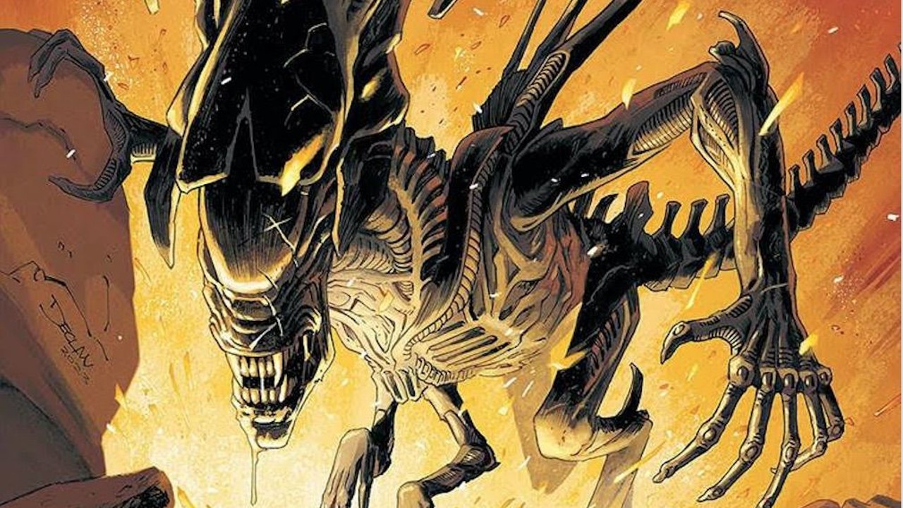 Xenomorph queen preys on a dark world in Marvel's 'Alien Annual 1' Space